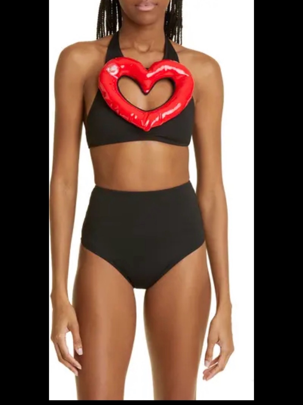 Moschino High Waist heart Bikini
